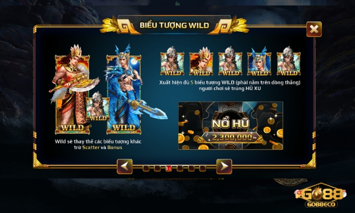 Biểu tượng Wild trong game